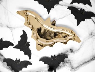 Fledermaus Party Teller gold